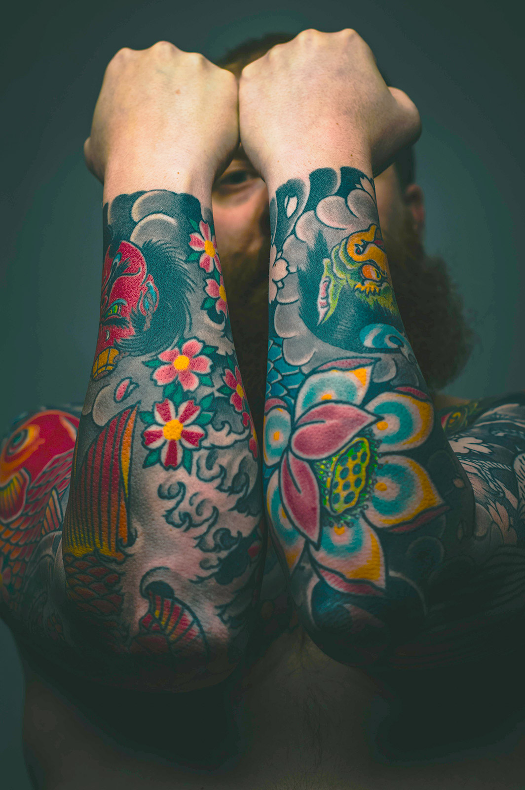 Custom tattoo work by Melissa Templeton 1
