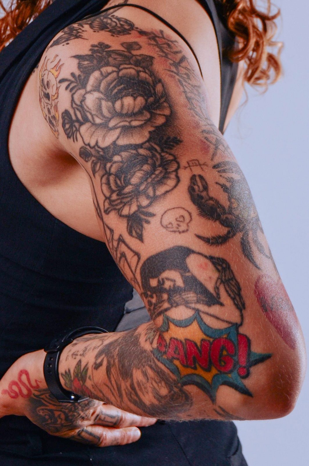 Custom tattoo work by Melissa Templeton 2